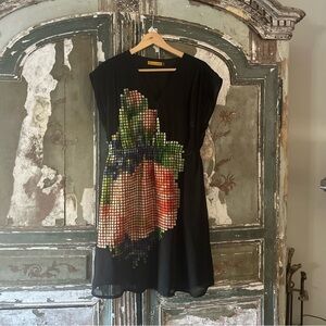 Pankaj & Nidhi Anthropologie dress size large petite